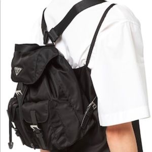 Authentic Prada Backpack *Black* Small